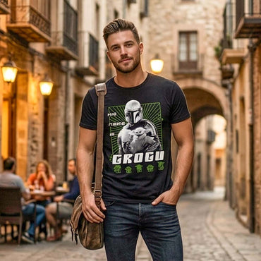 STAR WARS スターウォーズ (マンダロリアン・アンド・グローグー 5月22日 公開 ) - The Mandalorian His Name Is Grogu / Tシャツ / メンズ