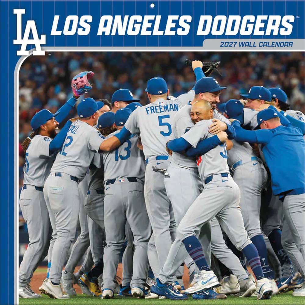 LOS ANGELES DODGERS（MLB） - LOS ANGELES DODGERS 2027 Calendar / 壁掛け / 輸入版