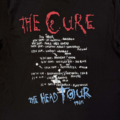 CURE キュアー (結成 50周年 ) - The Head Tour '85 / バックプリントあり / Premium Carbon / Tシャツ / メンズ