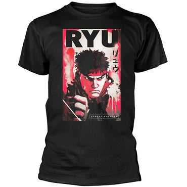 【予約商品】 STREET FIGHTER ストリートファイター - RYU POSTER / Tシャツ / メンズ