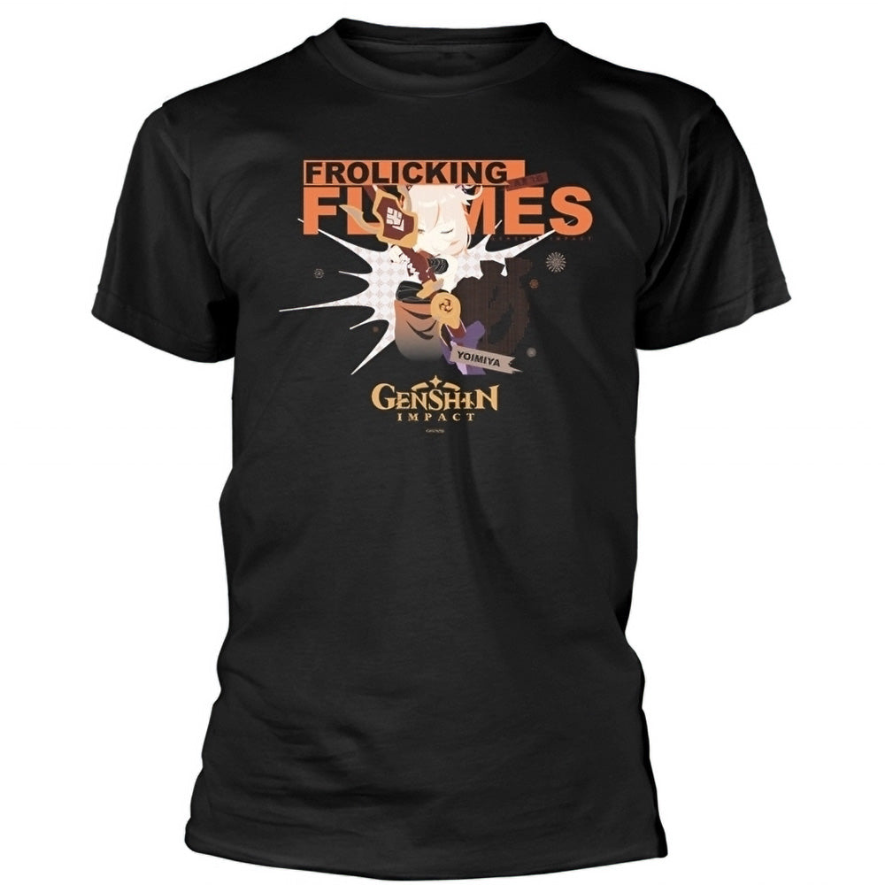【予約商品】 GENSHIN IMPACT 原神 - FROLICKING FLAMES / Tシャツ / メンズ
