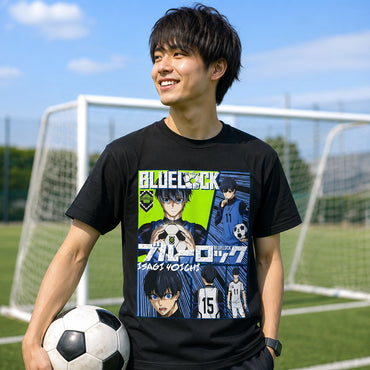 【予約商品】 BLUELOCK ブルーロック (実写映画公開 8月7日 ) - Isagi Yoichi / Tシャツ / メンズ