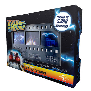 【予約商品】 BACK TO THE FUTURE バックトゥザフューチャー - Limited Edition Metal Film Strip Collectible / 世界限定5,000 / インテリア置物