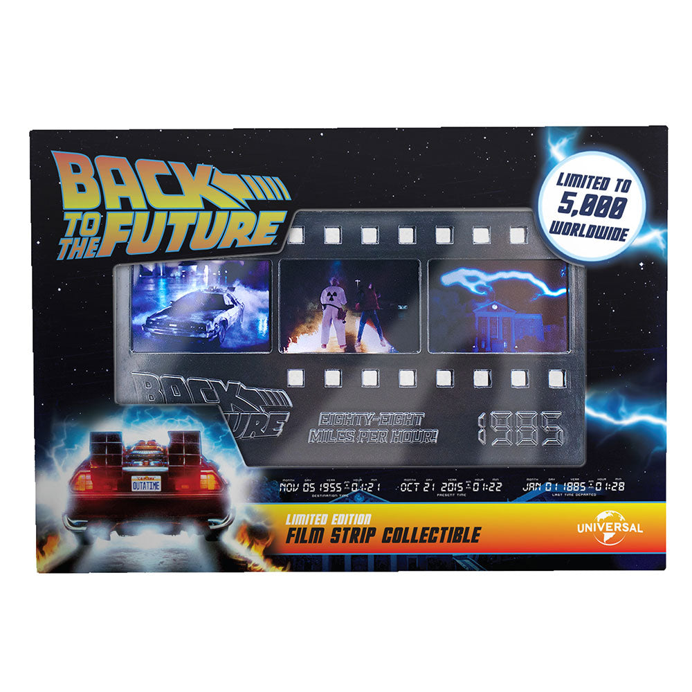 【予約商品】 BACK TO THE FUTURE バックトゥザフューチャー - Limited Edition Metal Film Strip Collectible / 世界限定5,000 / インテリア置物