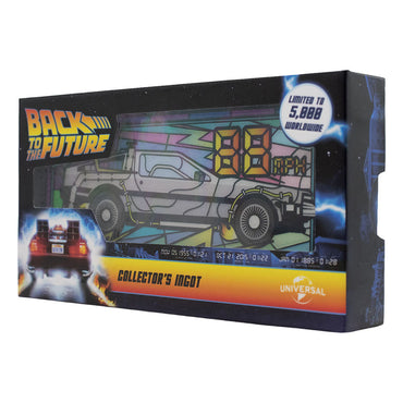 【予約商品】 BACK TO THE FUTURE バックトゥザフューチャー - Limited Edition Stained Glass-Style Ingot / 世界限定5,000 / インテリア置物