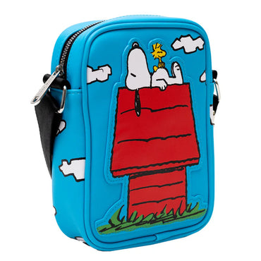 【予約商品】 PEANUTS スヌーピー - Snoopy and Woodstock Dog House / クロスボディバッグ / ショルダーバッグ