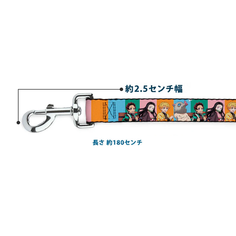 DEMON SLAYER 鬼滅の刃 (10周年 ) - Four Character Group Pose Blocks / ドッグリード / リード / ペット
