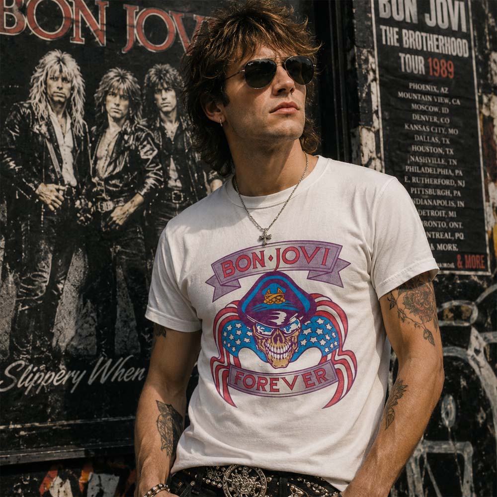 BON JOVI ボンジョヴィ - The Brotherhood / バックプリントあり / T
