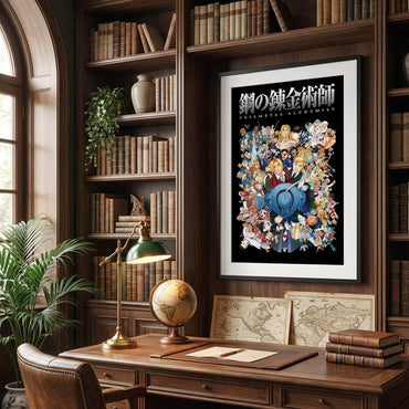 FULLMETAL ALCHEMIST 鋼の錬金術師 - Character Collage / ポスター