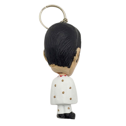 ELVIS PRESLEY エルヴィスプレスリー (EPiC 映画 公開 記念 ) - Bobble Head White Jumpsuit / キーホルダー
