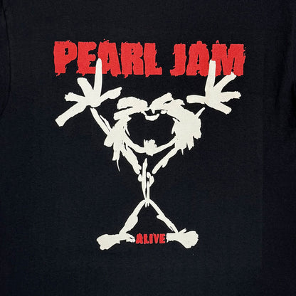 【廃番ラスト販売/特別価格】PEARL JAM パールジャム - Stickman / バックプリントあり / Tシャツ / メンズ