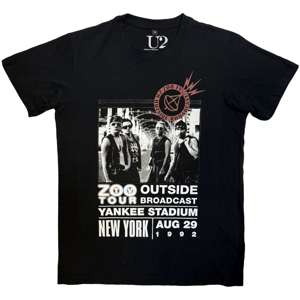 U2 - (結成 50周年 ) - Zoo TV Tour NY Poster 08.29.92 / カーボンソフト加工