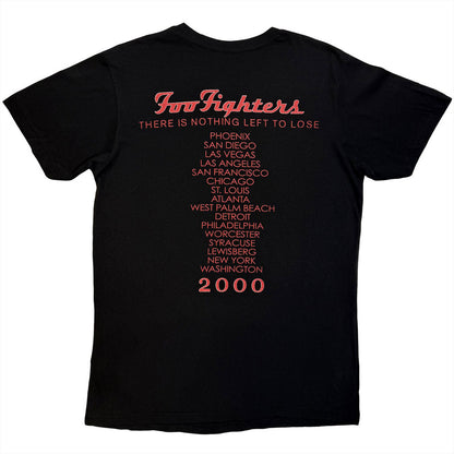 FOO FIGHTERS フーファイターズ - Nothing Left To Lose Tour / バックプリントあり / カーボンソフト加工 / Tシャツ / メンズ