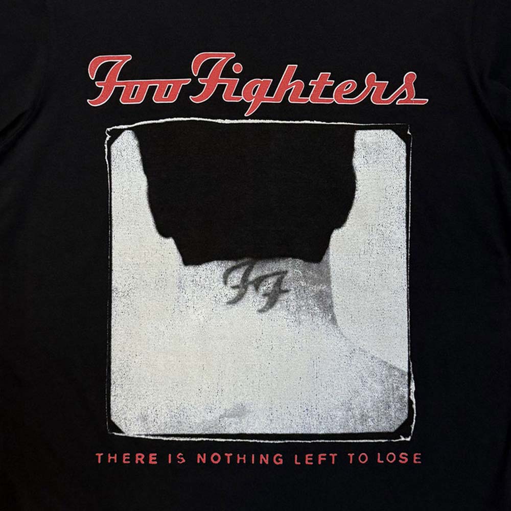 FOO FIGHTERS フーファイターズ - Nothing Left To Lose Tour / バックプリントあり / カーボンソフト加工 / Tシャツ / メンズ