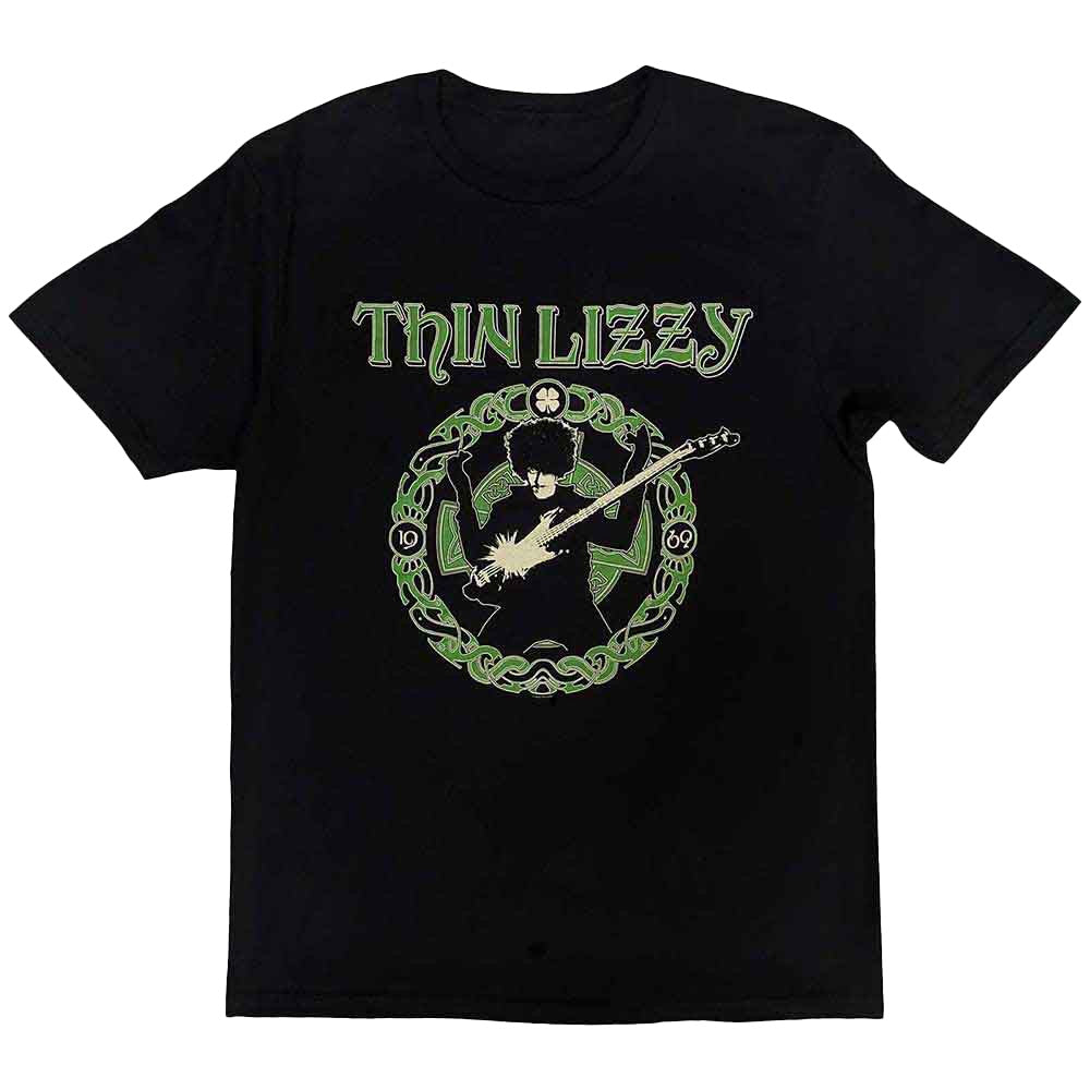 【予約商品】 THIN LIZZY シンリジィ - Celtic Ring / バックプリントあり / Tシャツ / メンズ