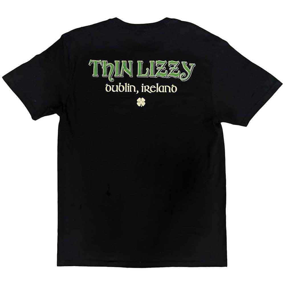 【予約商品】 THIN LIZZY シンリジィ - Celtic Ring / バックプリントあり / Tシャツ / メンズ
