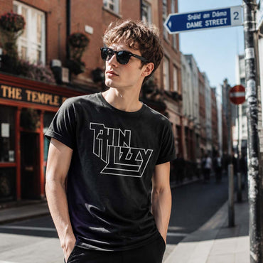 【予約商品】 THIN LIZZY シンリジィ - Logo / Tシャツ / メンズ