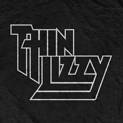 THIN LIZZY シンリジィ - Logo / Tシャツ / メンズ