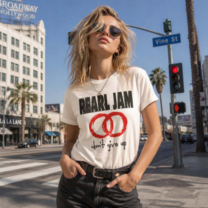 PEARL JAM パールジャム - Don't Give Up / Tシャツ / メンズ