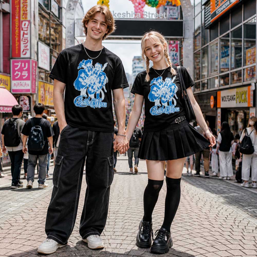 SAILOR MOON 美少女戦士セーラームーン (30周年 ) - GROUP / Tシャツ / メンズ