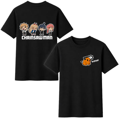 CHAINSAW MAN - POCHITA, DENJI, MAKIMA, AKI AND POWER SD VERSION / バックプリントあり