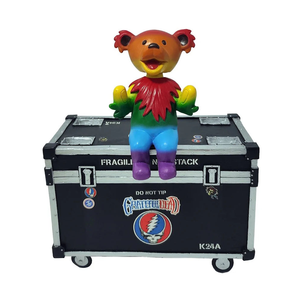 GRATEFUL DEAD - Dancing Bear On Stage Box Bobblehead