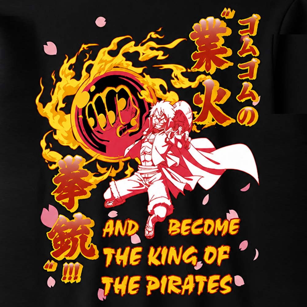 ONE PIECE ワンピース - LUFFY RED ROC / バックプリントあり / Tシャツ / メンズ