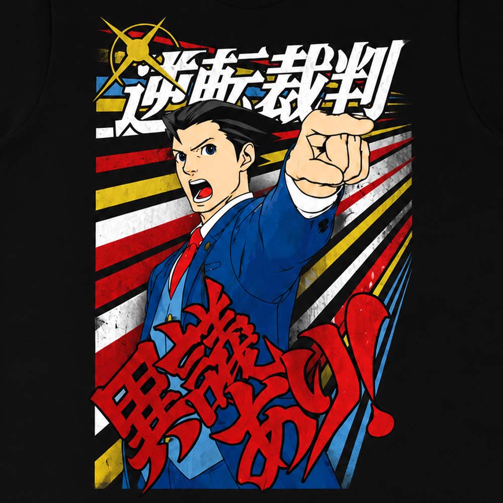 裁判 予約商品】 ACE ATTORNEY 逆転裁判 (25周年 ) - IGIARI / Tシャツ