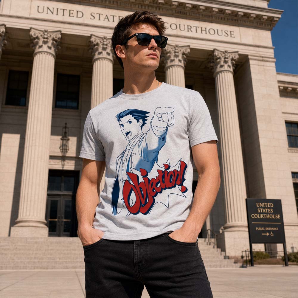 ACE ATTORNEY 逆転裁判 - OBJECTION / Tシャツ / メンズ