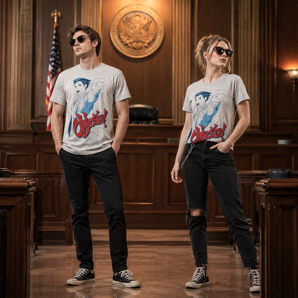 ACE ATTORNEY 逆転裁判 - OBJECTION / Tシャツ / メンズ