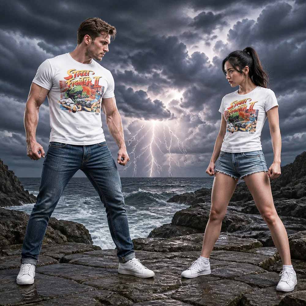 STREET FIGHTER ストリートファイター - FADED SF2 / Tシャツ / メンズ