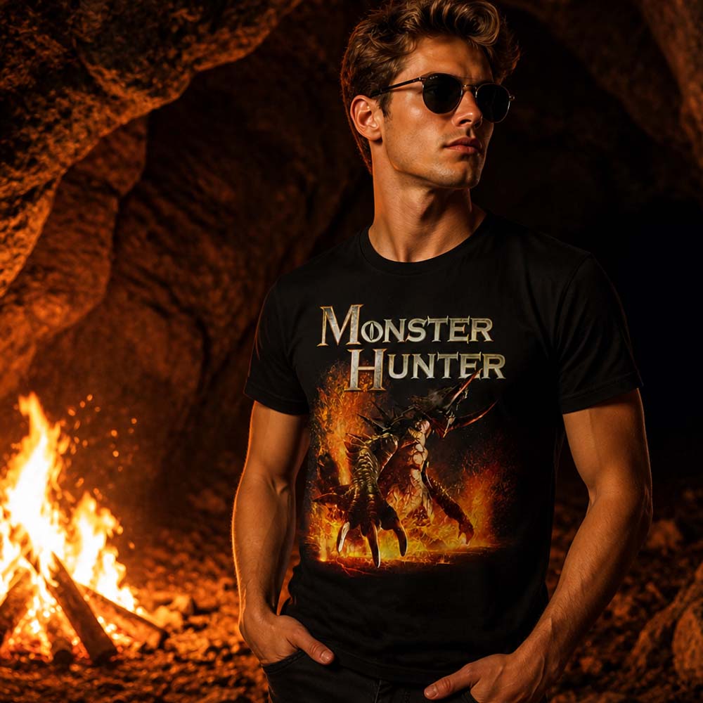 【廃番ラスト販売/特別価格】MONSTER HUNTER モンスターハンター - BEAST / Tシャツ / メンズ