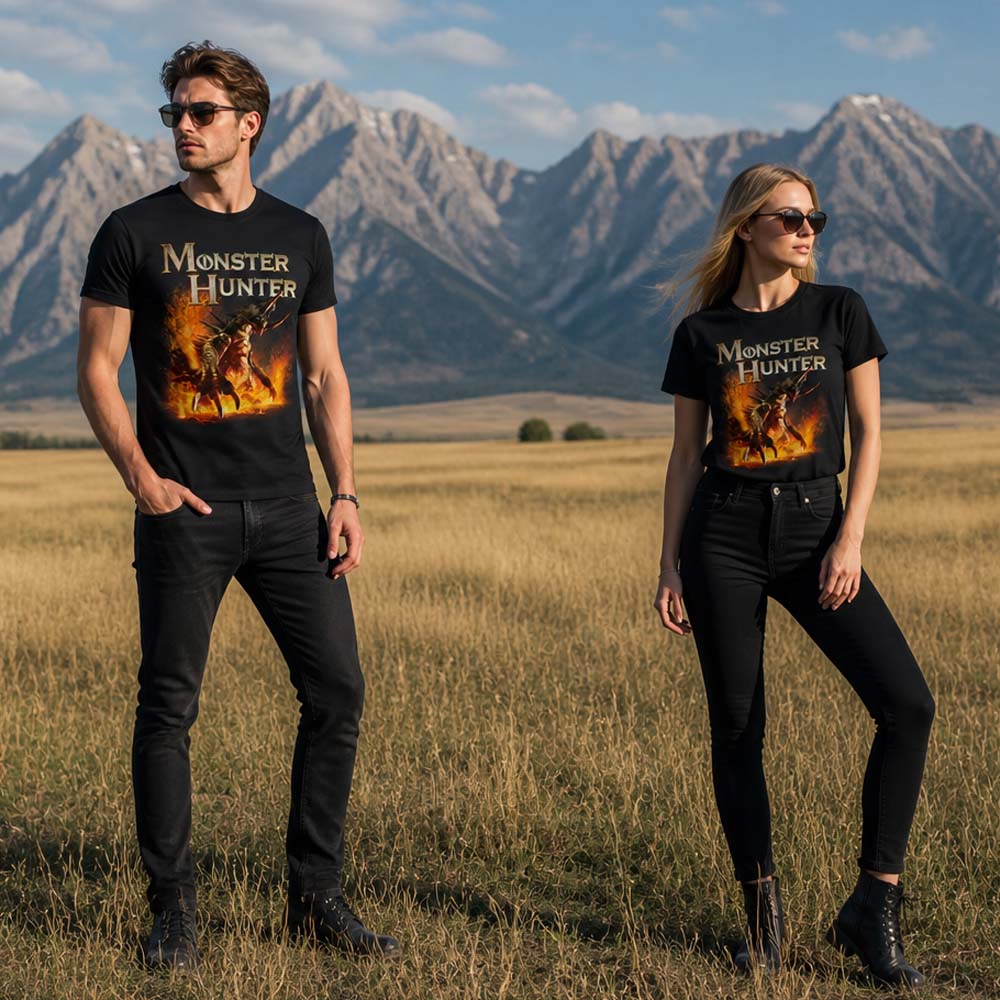 【廃番ラスト販売/特別価格】MONSTER HUNTER モンスターハンター - BEAST / Tシャツ / メンズ