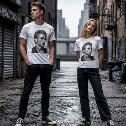 JAMES DEAN ジェームスディーン (追悼 70年 ) - GOLD REBEL / Tシャツ / メンズ