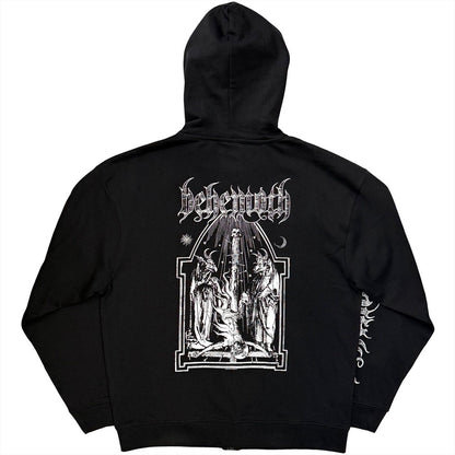 【予約商品】 BEHEMOTH ベヒーモス - Crucified / ジップ / スリーブ&バックプリントあり / パーカー・スウェット / メンズ