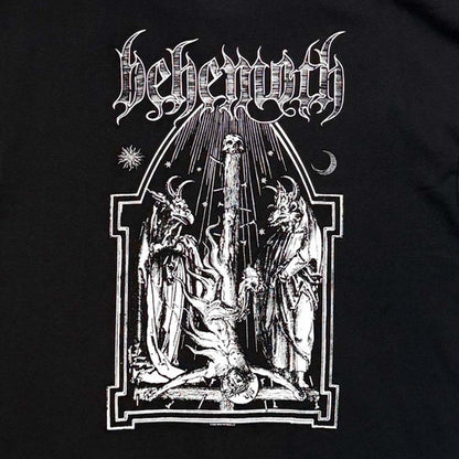 【予約商品】 BEHEMOTH ベヒーモス - Crucified / ジップ / スリーブ&バックプリントあり / パーカー・スウェット / メンズ
