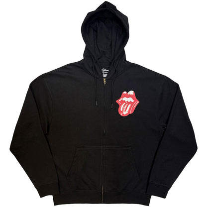 【予約商品】 ROLLING STONES ローリングストーンズ (7月 新譜 記念 ) - Foreign Tongues Circle / ジップ / バックプリントあり / パーカー・スウェット / メンズ