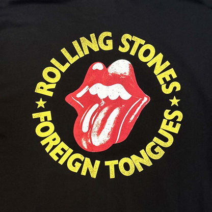 【予約商品】 ROLLING STONES ローリングストーンズ (7月 新譜 記念 ) - Foreign Tongues Circle / ジップ / バックプリントあり / パーカー・スウェット / メンズ