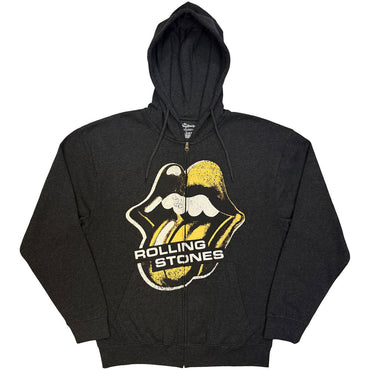 【予約商品】 ROLLING STONES ローリングストーンズ (7月 新譜 記念 ) - Foreign Tongues Tracks / ジップ / バックプリントあり / パーカー・スウェット / メンズ