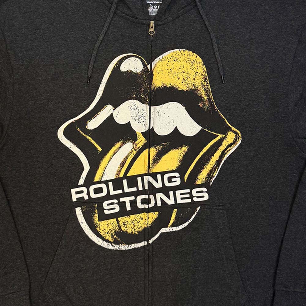 【予約商品】 ROLLING STONES ローリングストーンズ (7月 新譜 記念 ) - Foreign Tongues Tracks / ジップ / バックプリントあり / パーカー・スウェット / メンズ