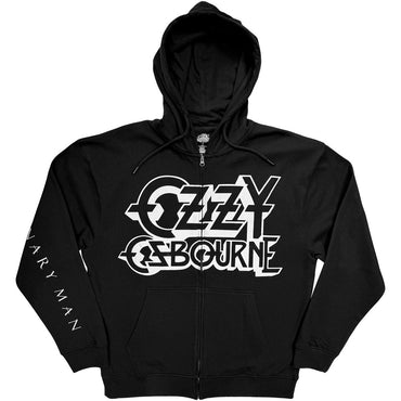 【予約商品】 OZZY OSBOURNE オジーオズボーン - Tattoo Bat / ジップ / スリーブ&バックプリントあり / パーカー・スウェット / メンズ