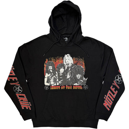 MOTLEY CRUE - (結成 45周年 ) - Shout At The Devil Vintage Flame / スリーブプリントあり