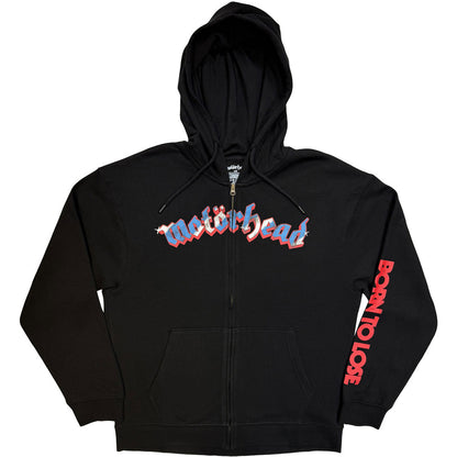 【予約商品】 MOTORHEAD モーターヘッド - Live To Win / ジップ / スリーブ&バックプリントあり / パーカー・スウェット / メンズ