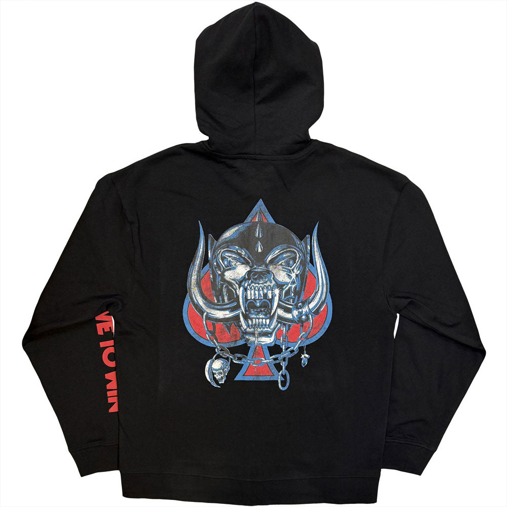 【予約商品】 MOTORHEAD モーターヘッド - Live To Win / ジップ / スリーブ&バックプリントあり / パーカー・スウェット / メンズ