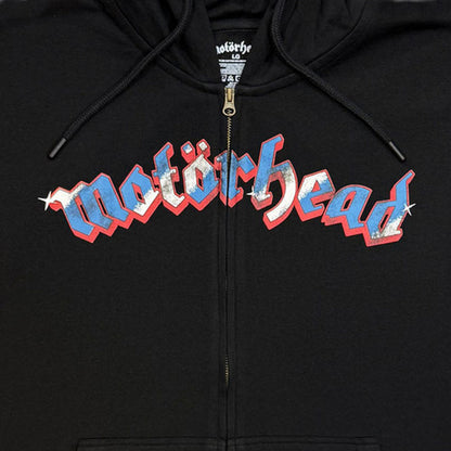 【予約商品】 MOTORHEAD モーターヘッド - Live To Win / ジップ / スリーブ&バックプリントあり / パーカー・スウェット / メンズ