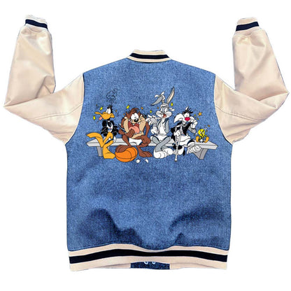 【予約商品】 SPACE JAM スペースジャム - Bench Warmers Washed / バックプリントあり / VARSITY JACKET / アウター / メンズ