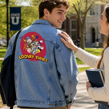 【予約商品】 LOONEY TUNES ルーニーテューンズ - Group Bullseye Washed / バックプリントあり / アウター / メンズ