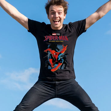 【予約商品】 SPIDERMAN スパイダーマン (ブランド・ニュー・デイ 公開 ) - Web Photo / Tシャツ / メンズ