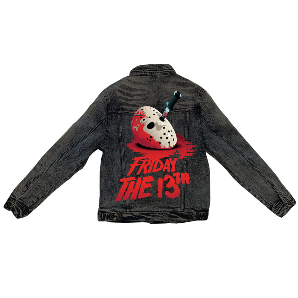 FRIDAY THE 13TH - Jason Mask Washed / バックプリントあり