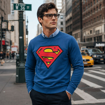 【予約商品】 SUPERMAN スーパーマン - Original Logo / 長袖 / パーカー・スウェット / メンズ